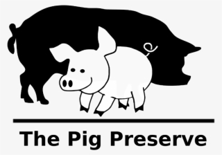 The Pig Preserve - Mill City Bbq Logo