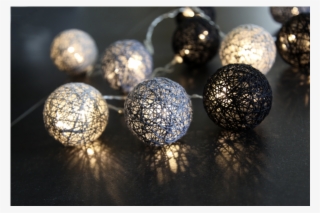 Light Chain Jolly Light - Silver Bollar Ljusslingor