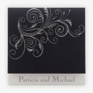 Design Wedding Invitation - Black And Silver Wedding Invite Designs