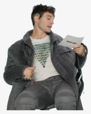 Ezramiller Sticker - Sitting