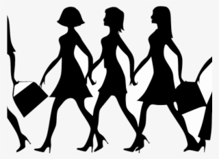 Women Clipart Walking - Women Need Testosterone