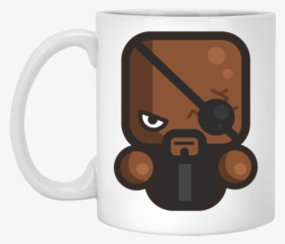 Nick Fury White Mug - Mug