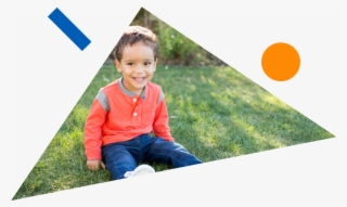 Child Sitting In Garden - Toddler