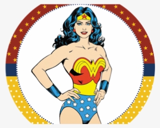 Wonder Woman Clipart Retro - Wonder Woman Original Drawing