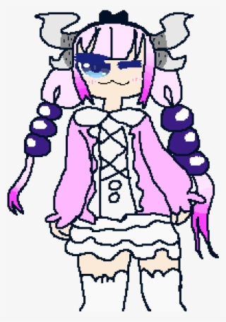 Kanna Kamui With Eyes That Are Waaayyy To Big By Dont - Cartoon