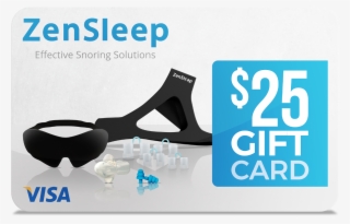 25 Dollar Zensleep Visa Gift Card - Credit Card