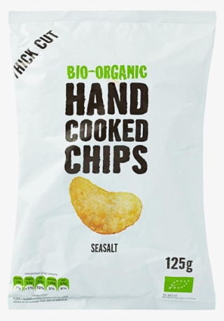 Organic Sea Salt Hand Cooked Crisps - Potato Chip