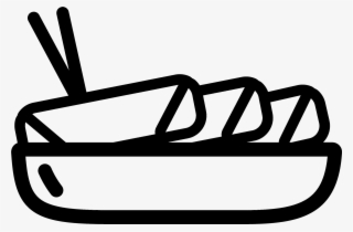 Shrimp Vietnamese Spring Rolls - Spring Roll Icon Png