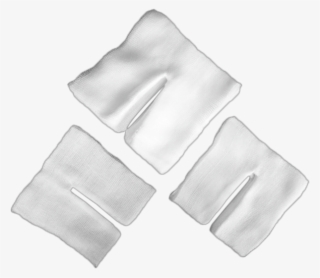 100% Cotton Medical Tracheotomy Sponge With Different - Wool