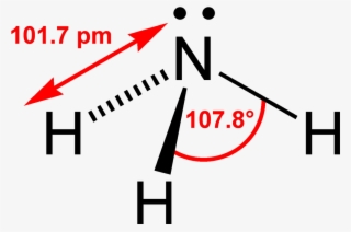 Ammonia 2d Dimensions - Nh3 Räumliche Struktur