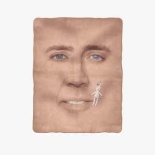 "cage Face ﻿sublimation Baby Blanket\ - Nicolas Cage