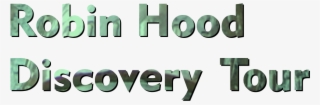 Robin Hood Discovery Tour Logo - Human Action