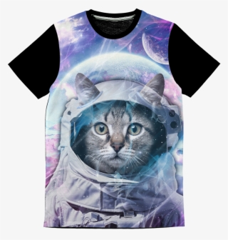 "astro Cat Classic Sublimation Panel T-shirt\ - Sweatshirt