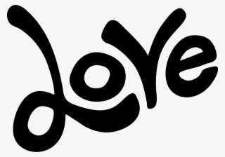 Word Clipart Love - Love Word Png Transparent