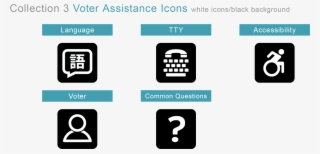 Voter Registration Icons - Convention On The Rights Of Persons With Disabilities