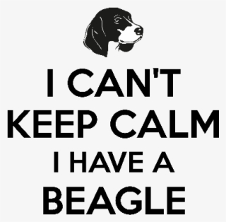 I Cant Keep Calm I Have A Beagle - Keep Calm And Catch Kony