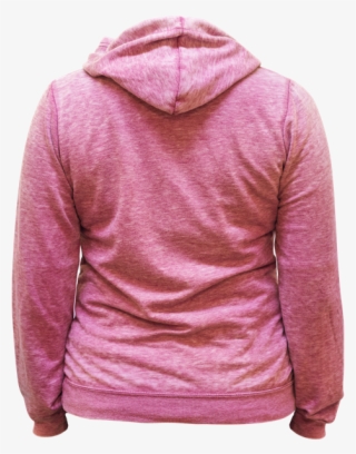 Ladies Burnout Zip Hoody - Hoodie