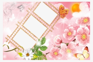 Marcos De Barbie Png Para Photoscape Marcos De Barbie - Cherry Blossom Background