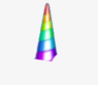 Unicorn Unicornhorn Horn Filter Snapchat Rainbow Cute - Triangle