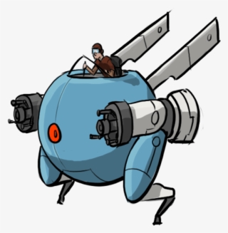 8 Rabbit Mech - Illustration