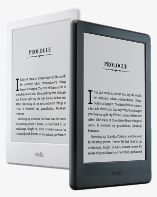 Kindle 8 Main Both - White Vs Black Kindle Paperwhite