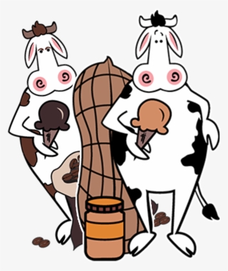 Comfy Cow Ice Cream - Happy Keto Birthday Cartoon Transparent