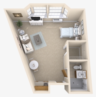 Enlarge Barrington Terrace Of Fort Myers Terrace Suite - Floor Plan