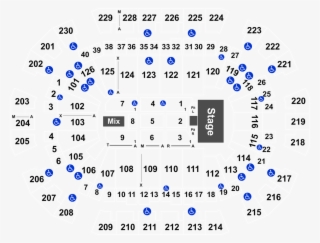 Pentatonix Tickets Fresno - Seat Number Save Mart Center Seating Chart