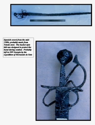 Pensacola's Archeology Journal - Hernando De Soto Sword