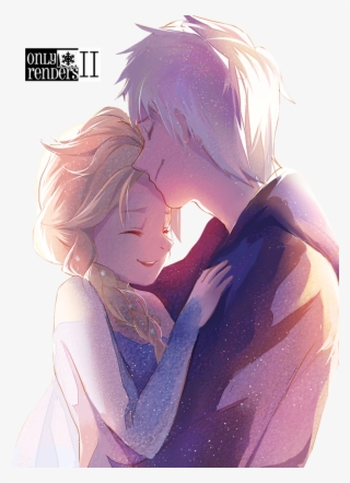 Anime Jack Frost And Elsa