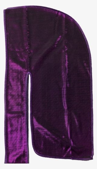Purple Sparkle Silky Durag - Chair