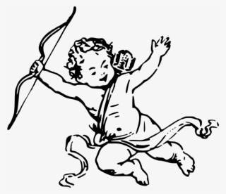 Cherub Angel Drawing Computer Icons Line Art - Cherub Clipart