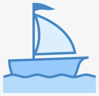 Ship Icon Free Download - Clip Art Sail Boat