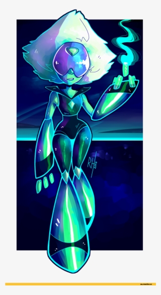 Su Art Steven Universe - Steven Universe Peridot Neon