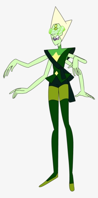 Prehnite Pearl/peridot - Cartoon