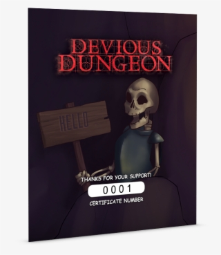 Click To Enlarge Image Deviousdungeon Psvita Certificate - Book Cover