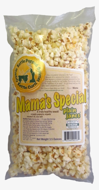 Mama's Special Organic Plain Janes - Kettle Corn