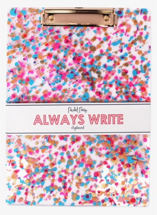 Confetti Clipboard - Paper Product