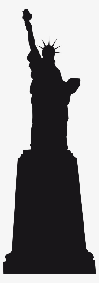 Open - Statue Of Liberty Silhouette