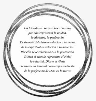 Primero Os Hablare Del Significado Espiritual En El - Circle