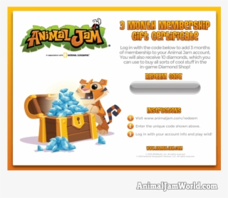 Jamaaliday 2016 Free Membership Giveaway - Animal Jam