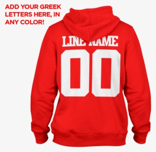 Design Your Own Custom Greek Letter Hoodie - Pro Football Hall Of Fame