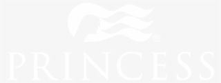 Princess Cruises Logo Black And White - Drupal Logo White