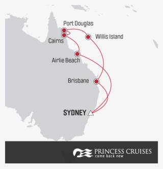 Queensland Coastlines - Princess Cruises