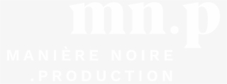 Logo Maniere Noire Production - Graphic Design