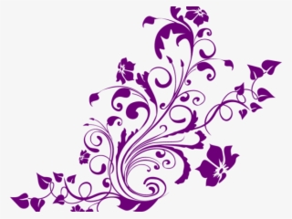 Flower Border Design - Flower Pattern Design Png