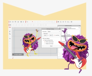 Draw To Animate4 Photoshop Animation - Illustration