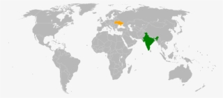India Ukraine Relations - India To New Zealand Map