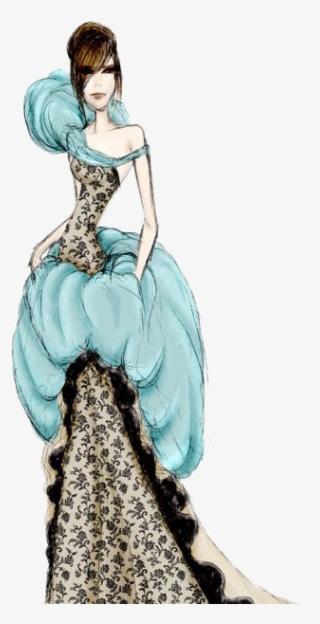 Model Illustration Clip Art Transprent Png Free - Fashion Illustration In Coreldraw