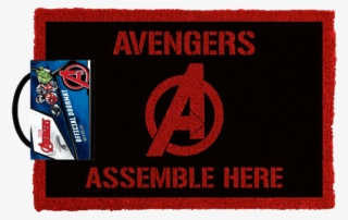 Avengers Assemble Here Doormat - Avengers Assemble Doormat